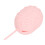 (Pink) Silicone Makeup Sponge Holder Shatterproof Washable Red 2