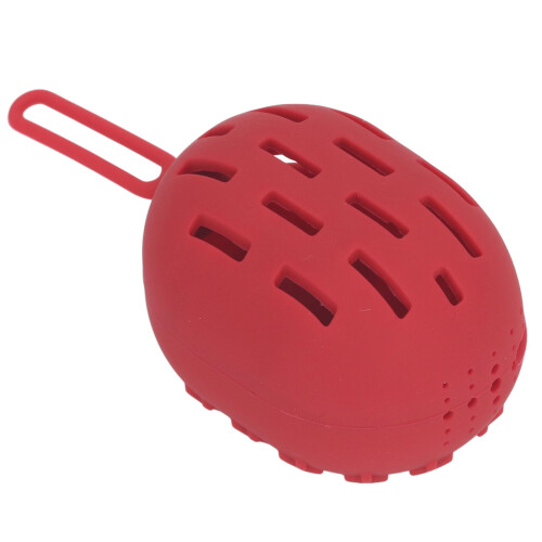 (Red) Silicone Makeup Sponge Holder Shatterproof Washable Red 1