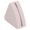 (Chocolate Color) Triangle Silicone Makeup Sponge Holder Light Purple 3
