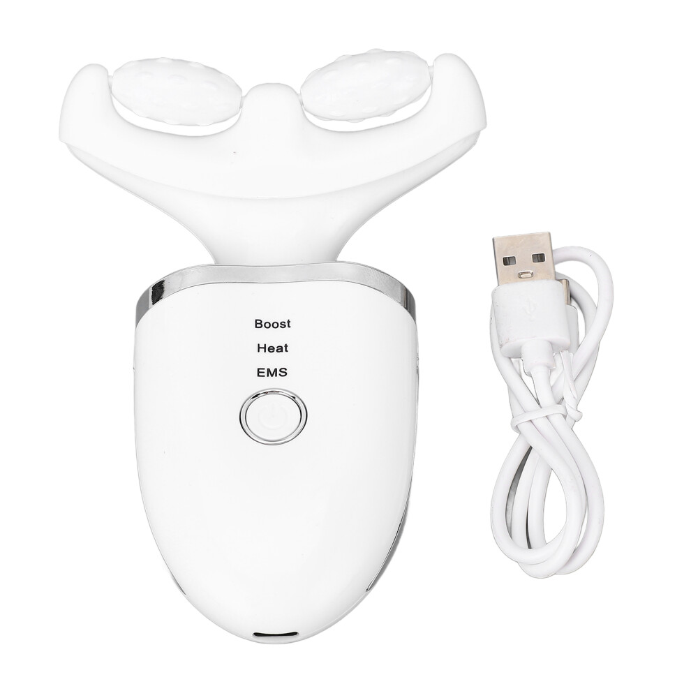 LED Neck Face Beauty Device Heating Microcurrent Facial Sculpting