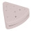 (Chocolate Color) Triangle Silicone Makeup Sponge Holder Light Purple 5