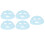 5 sheets collagen film for skin elasticity 2