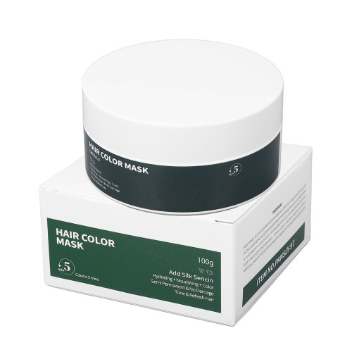 Haarfärbemaske Grün 100g Semi-Permanent