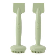 (Green) Blauwe dubbelzijdige siliconen masker applicator