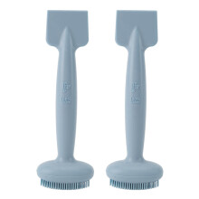 (Blue) Blauwe dubbelzijdige siliconen masker applicator