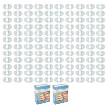 120x Einweg-Wasserfeste Ohr-Sticker für Dusche