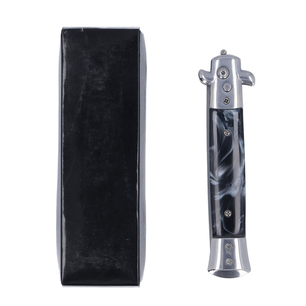 Switchblade Comb Stainless Steel Foldable Hair Styling Brush