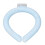 (Blue) Koelende nekband 28C, herbruikbaar, blauw 2