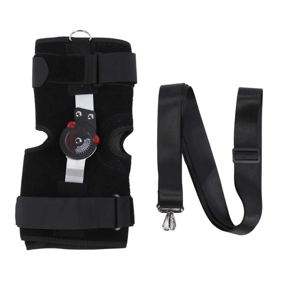 Hinged Knee Brace with Side Stabilizers Adjustable ROM for ACL MCL PCL