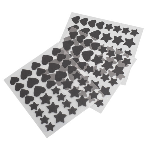 216er Pimples Patches Teebaumöl Hydrokolloid Stern Herz 2