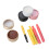 4x Brow Paste Wasbaar Wit Zwart Roze Bruin 10g 4