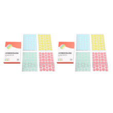 288pcs Pimple Cover Patch Hydrocolloid Round Colorful Stickers