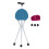 Folding Cane Seat Adjustable Anti-Slip 1