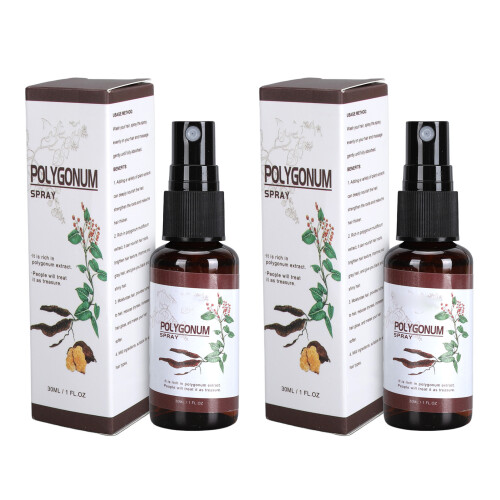 2x Polygonum Haar Spray 30ml Voedend & Kleurherstellend