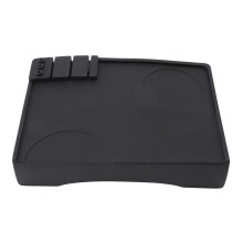 Coffee Tamper Mat Anti Slip Black