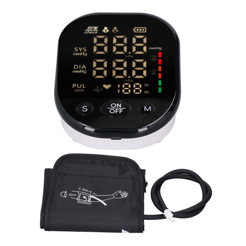 Oberarm-Blutdruckmesser mit Stimme, großem Display & Dual-Memory 1