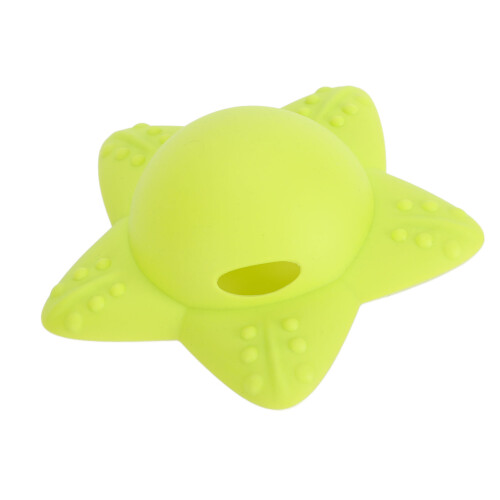 Siliconen badafvoerbedekking zeester groen 2