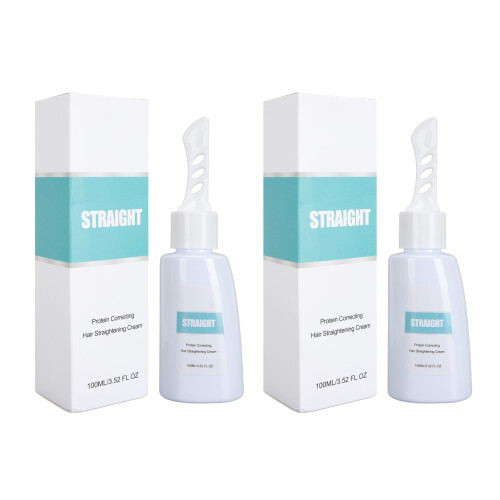 2x Haarglättungscreme mit Protein-Reparatur 100ml