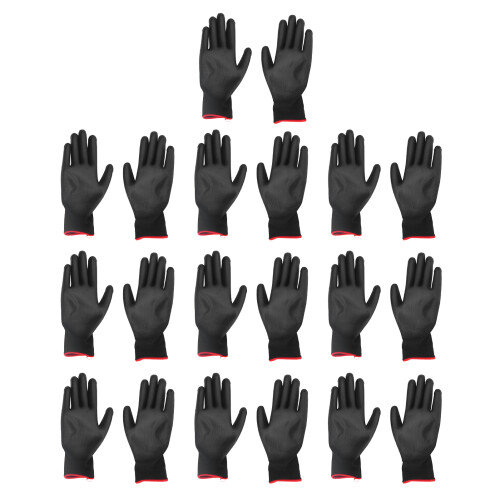 10 Paar Sicherheits-Arbeitshandschuhe,