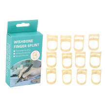 12pcs Oval Finger Splints 6 Sizes Support