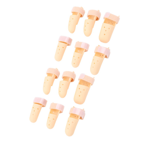 12pcs Adjustable Finger Splint Brace 2