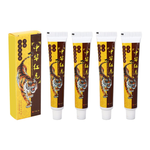 4x 20g Chinese Red Tiger Ointment Neck Shoulder Headache