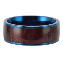 (Blue 11) Slimme NFC-ring Ntag213 Lichtgewicht Zilver 11