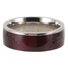(Silver 9) Slimme NFC-ring Ntag213 Lichtgewicht Zilver 11