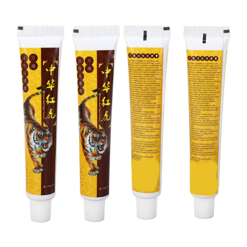4x 20g Chinese Red Tiger Ointment Neck Shoulder Headache 2