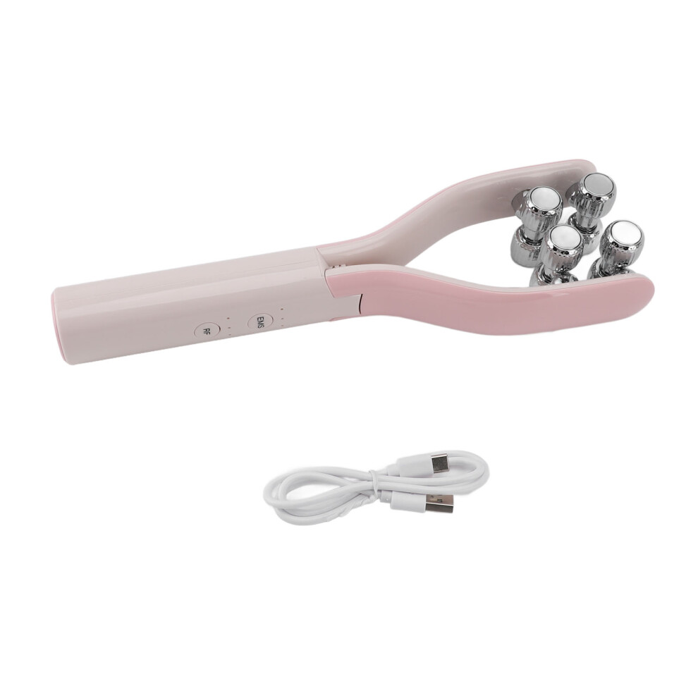 Microcurrent Face Massager Roller Double Chin Reducer Facial Toning