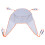 Patient Lift Sling 507lb Soft Polyester 1