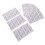 100x Metal Detectable Blue Waterproof Bandages High Vis 2