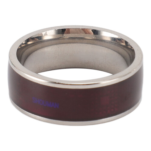 (Silver 11) Smart NFC Ring Ntag213 Leicht Silber 1