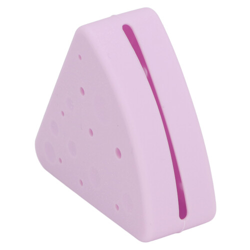 (Light Purple) Triangle Silicone Makeup Sponge Holder Light Purple 2