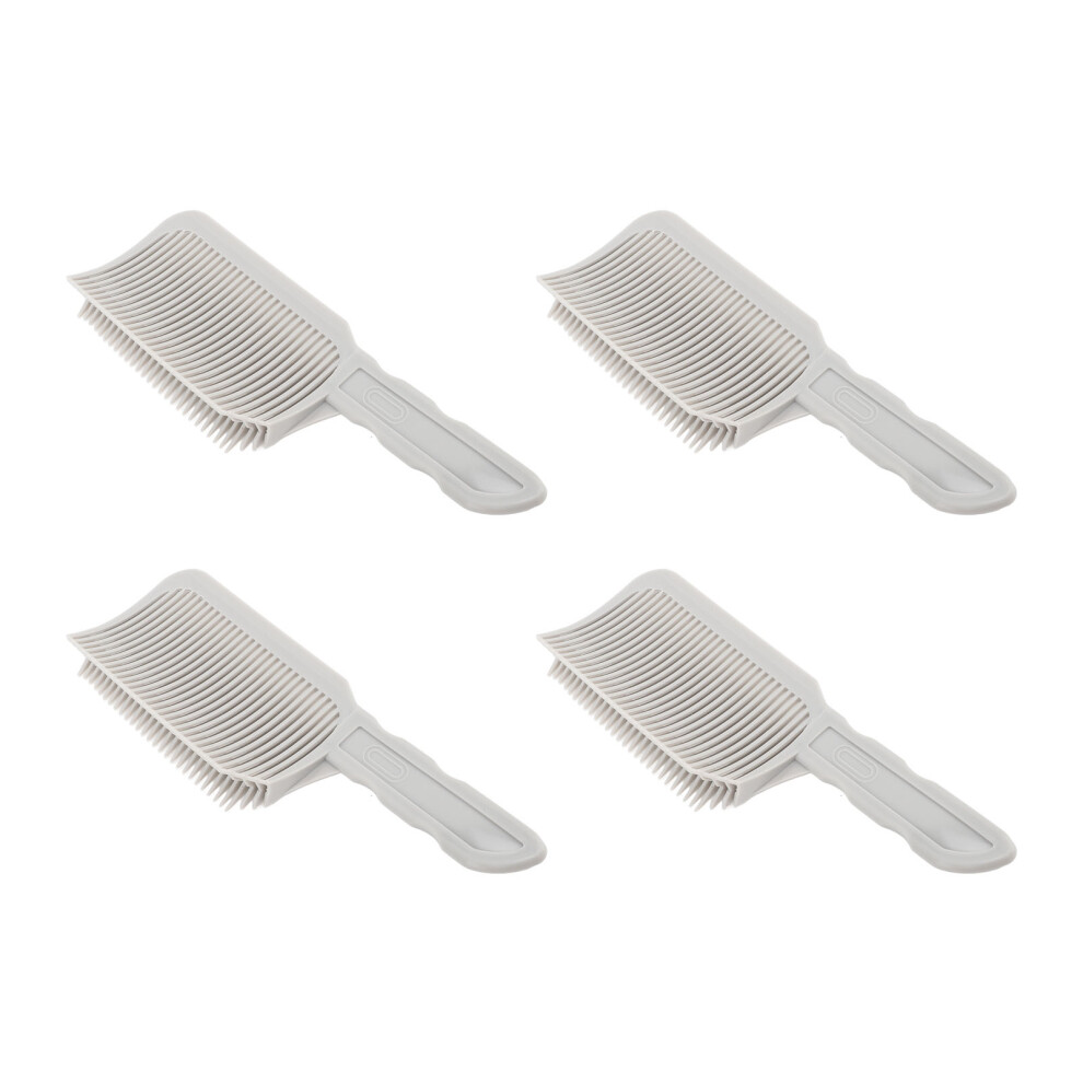 Unisex 4Pcs Heat Resistant Fade Combs Hair Cutting Barber Styling Tools