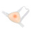 (Skin Color 2XL DD Cup) Side Silicone Bust One Piece Triangular Adjustable Strap Skin Color S 5