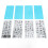 Nail Art Printed Steel Plate Stamp Template Kit 1