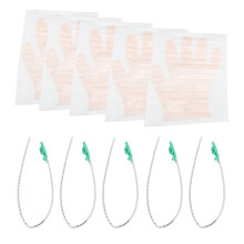 5x Schleimabsaugkatheter mit Handschuhen Einweg