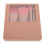 (Pink) 5Pcs Makeup Brush Set Portable Soft Bristles Green 2