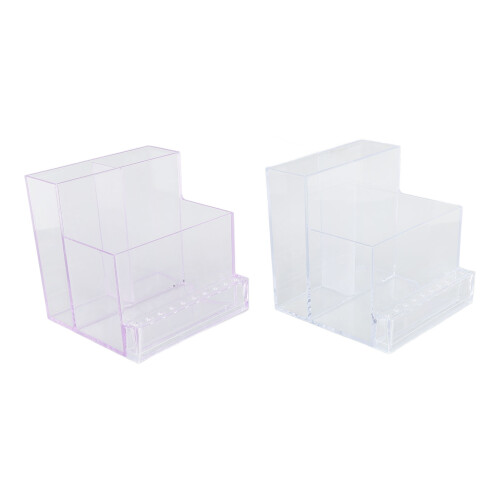 Portable Nail Drill Holder Case (Pink/Purple/Transp) 1
