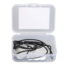 (Binaural) Sound Aid Hang Rope Anti Lost Nylon Tree Design Clips Binaural