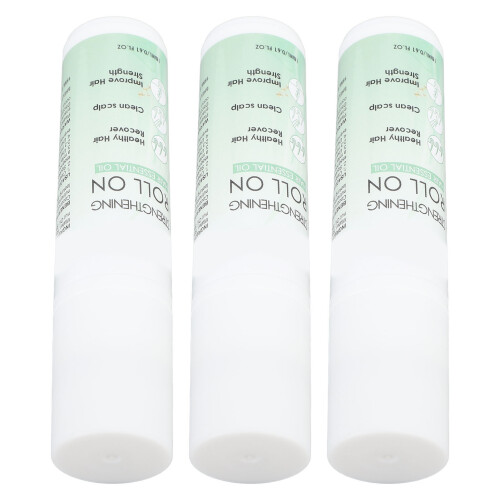 3x Roll-on Hoofdhuid Massage Roller 18ml Hydraterend 2