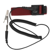 (Rose Red) Braccialetto Polso Antistatico Regolabile ESD Blu