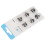 (M) 6x Silicone Click Sleeve Ear Protector Washable Amplifier Black L 5