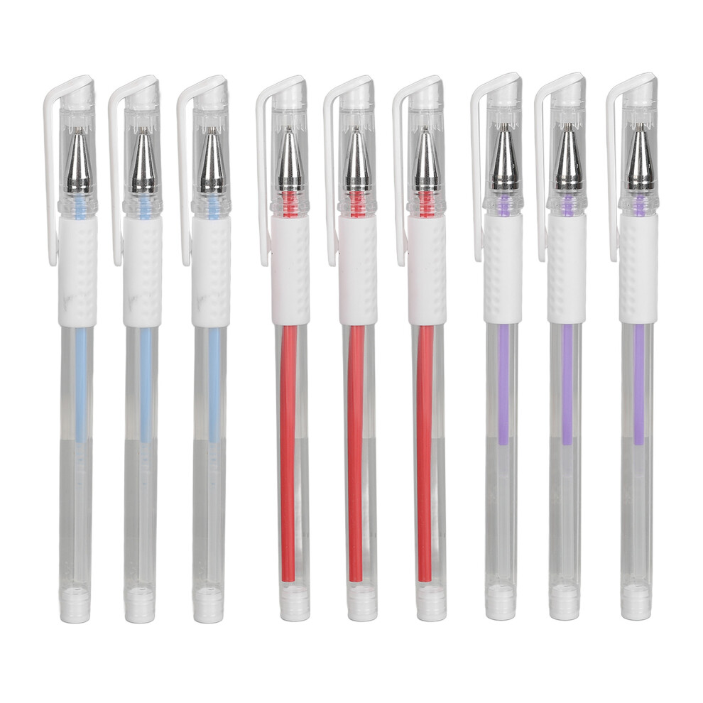 9Pcs Tattoo Marker Pen 0.5mm Surgical Tip Skin Marker 3 Colors