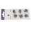 (L) 6x Silicone Click Sleeve Ear Protector Washable Amplifier Black L 2