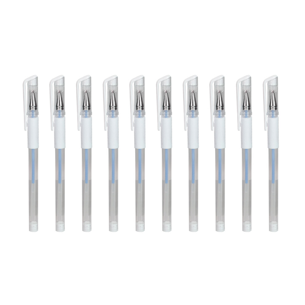 Blue/Purple () 10Pcs Tattoo Marker Pen 0.5Mm Surgical Tip Skin Marker