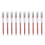 (Red) 10Pcs 0.5mm Blue Surgical Tip Temporary Tattoo Marker 1