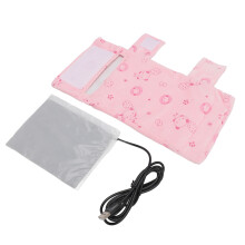 (Pink) Babyflaschenwärmer USB Tragbar Isolierhülle Blau