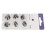 (L) 6x Silicone Click Sleeve Ear Protector Washable Amplifier Black L 3